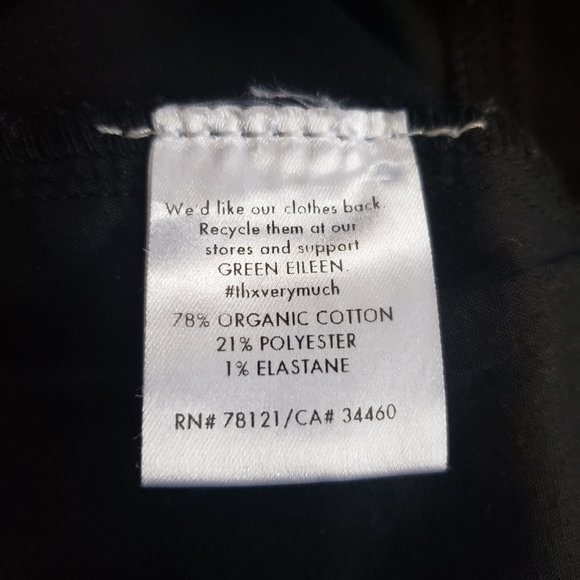 Eileen Fisher Witchy Goth Coated Skinny Jeans - Picture 7 of 7